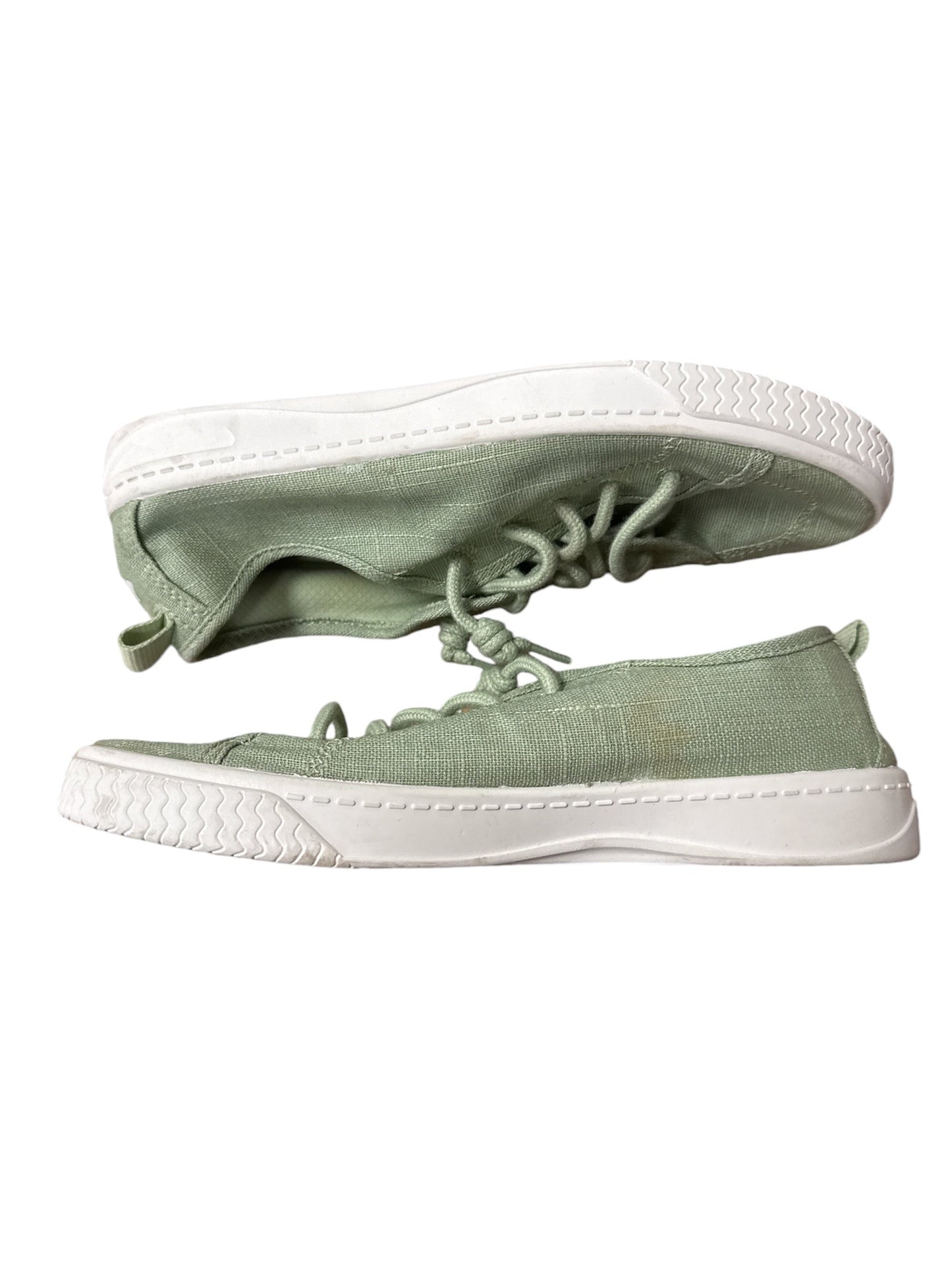 Shoes Sneakers By Sperry In Green, Size: 7.5