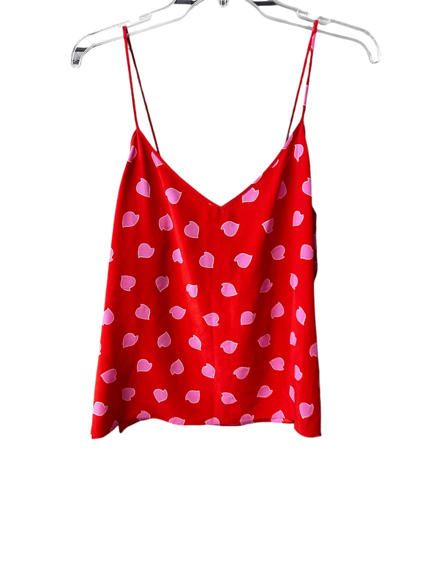 Tank Top Designer By Diane Von Furstenberg In Red, Size: 10