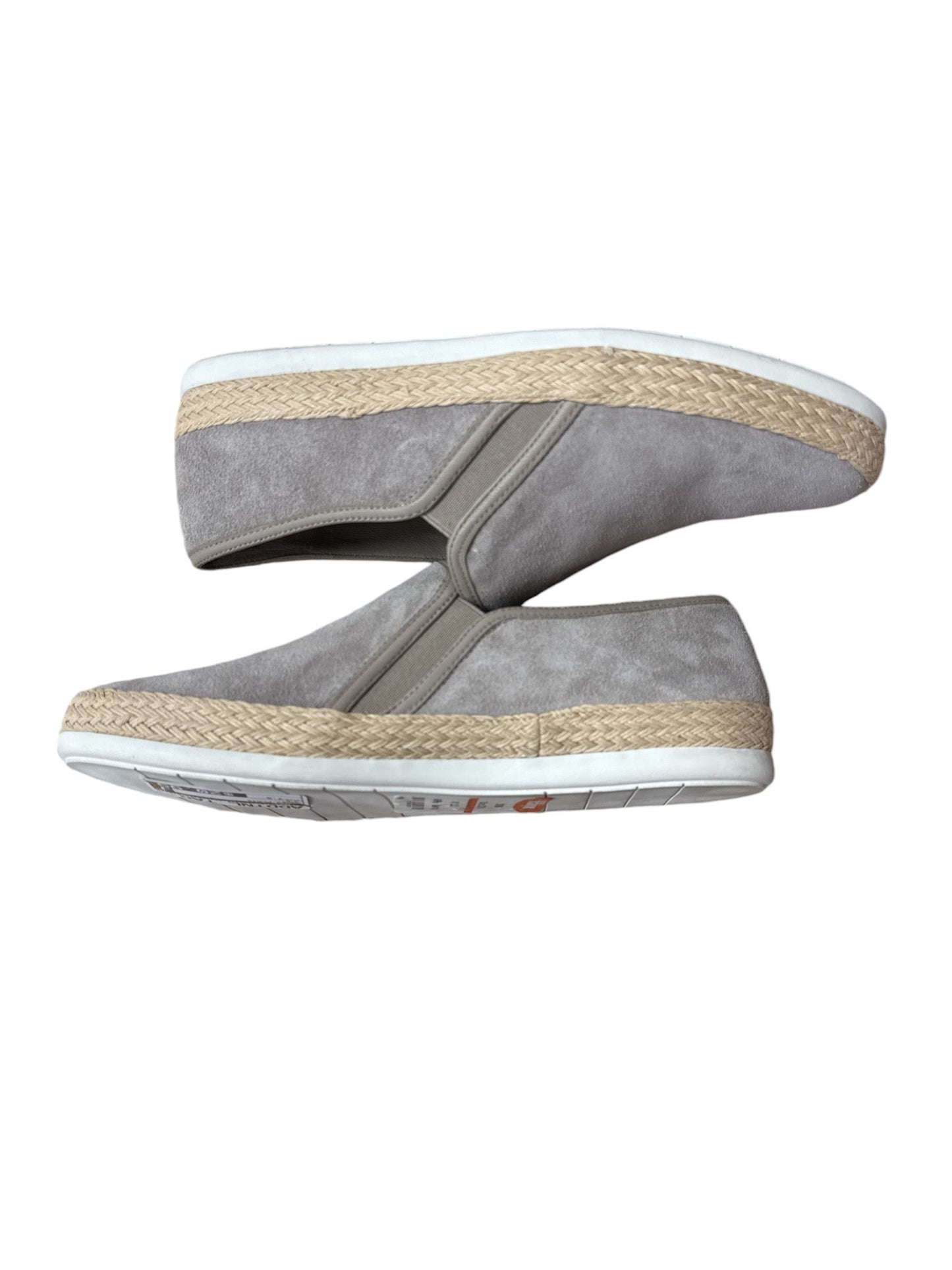 Shoes Flats By Vince In Grey, Size: 7.5