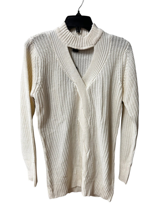 Sweater By Ashley Stewart In Cream, Size: 0x