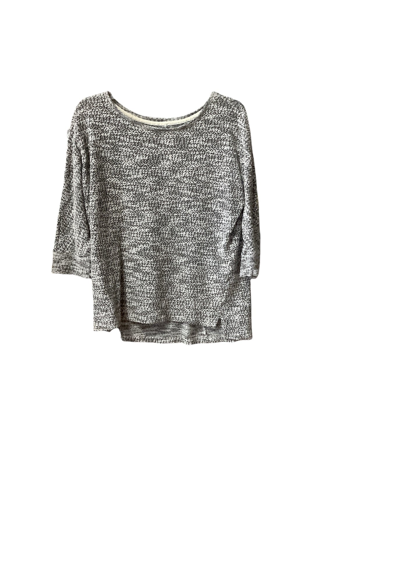 Sweater By Lou And Grey In Black & White, Size: L