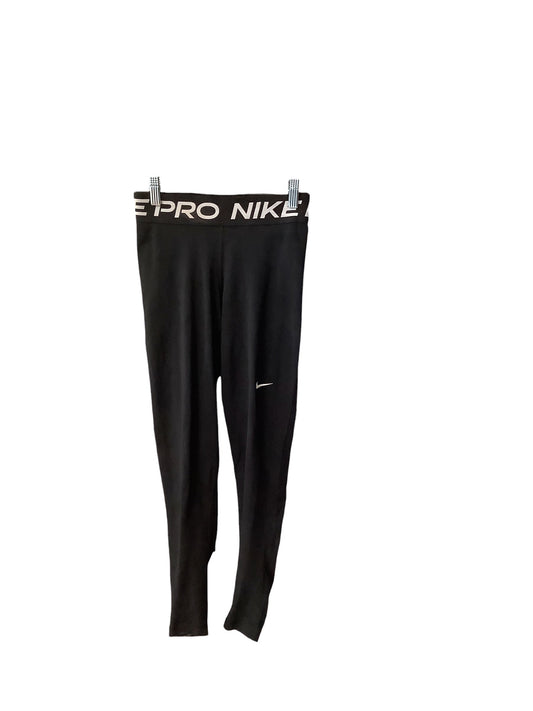 Athletic Leggings By Nike Apparel In Black, Size: Xs