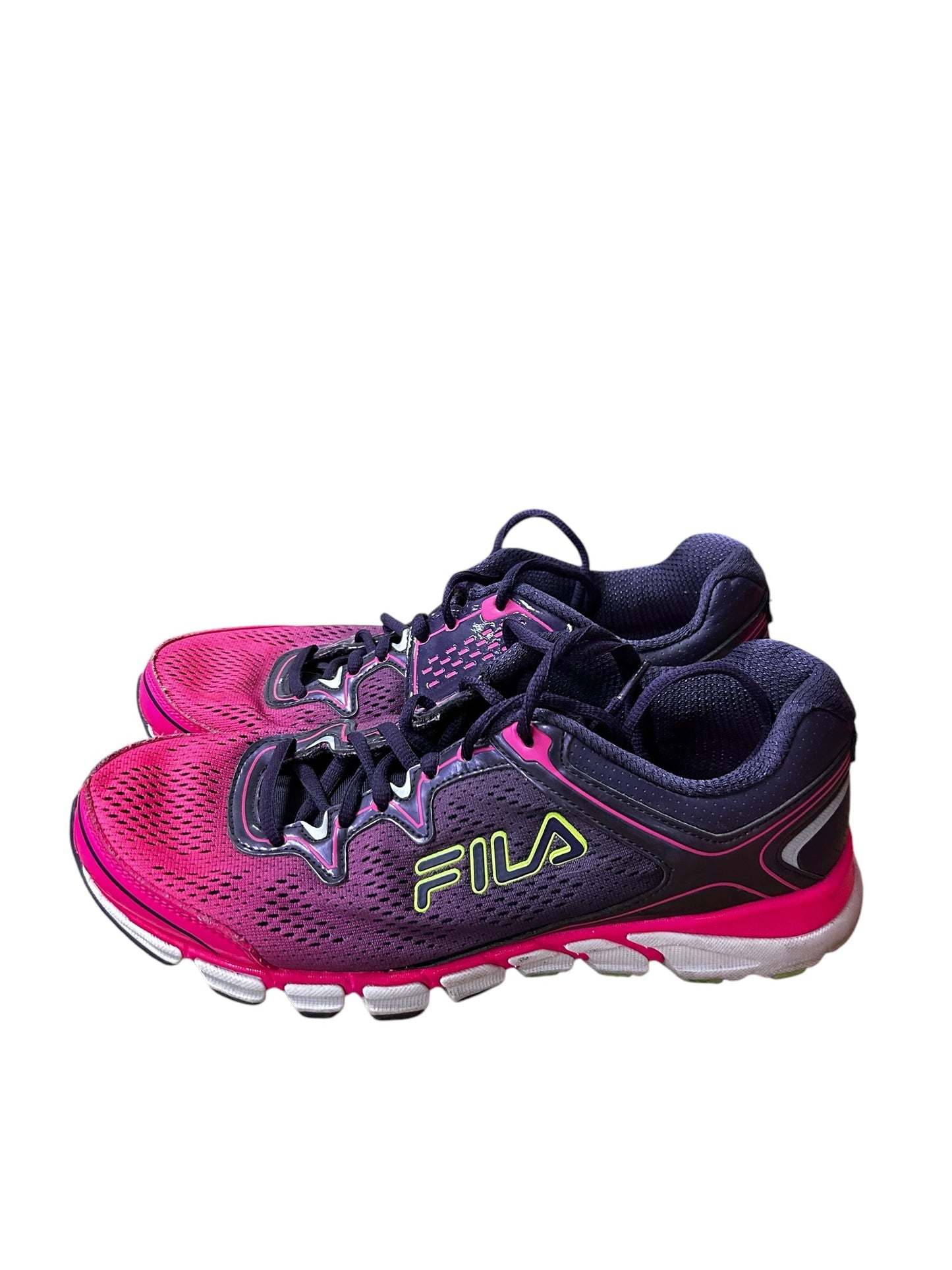 Shoes Athletic By Fila In Pink & Purple, Size: 10