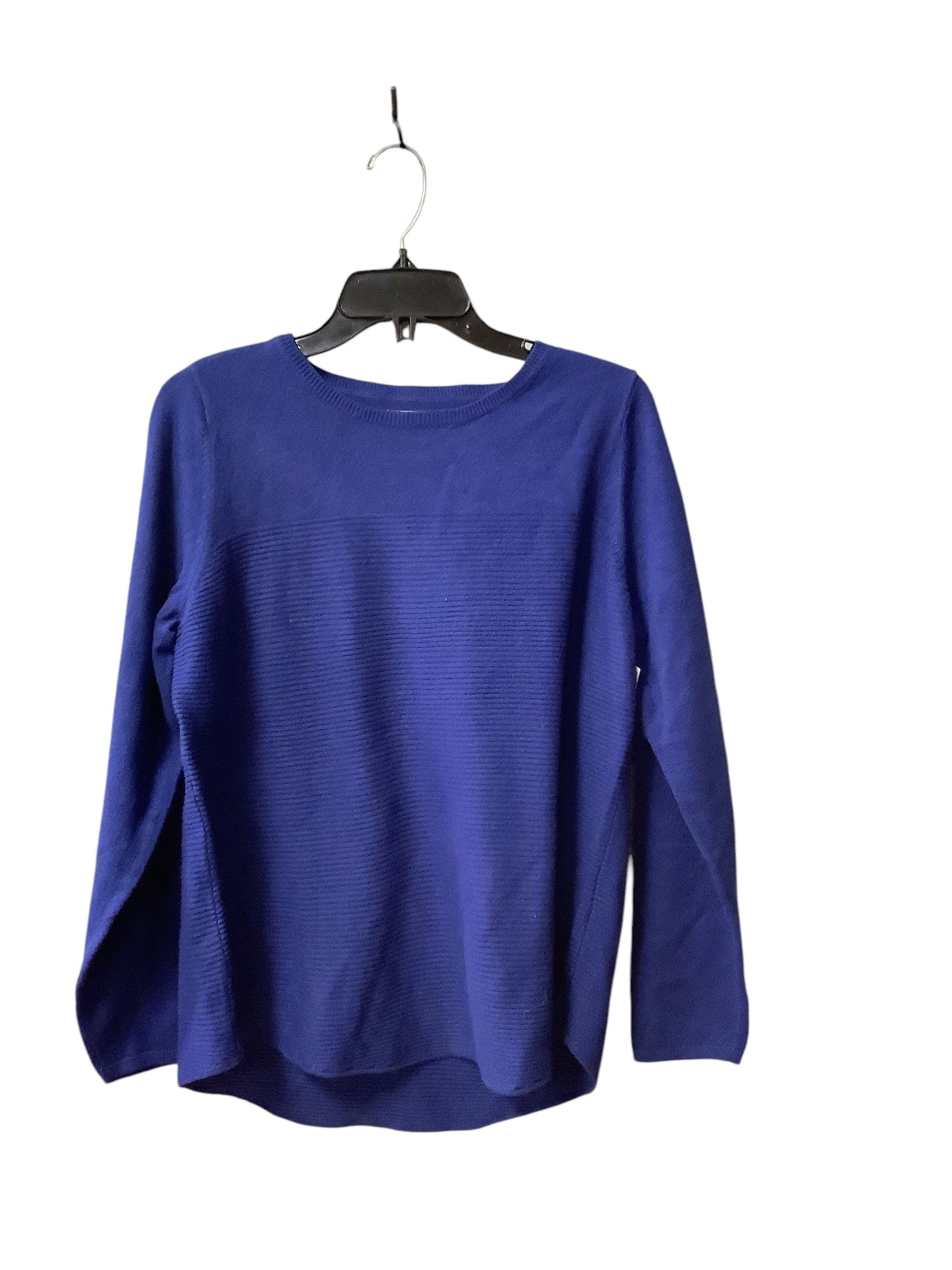 Sweater By Croft And Barrow In Blue, Size: M