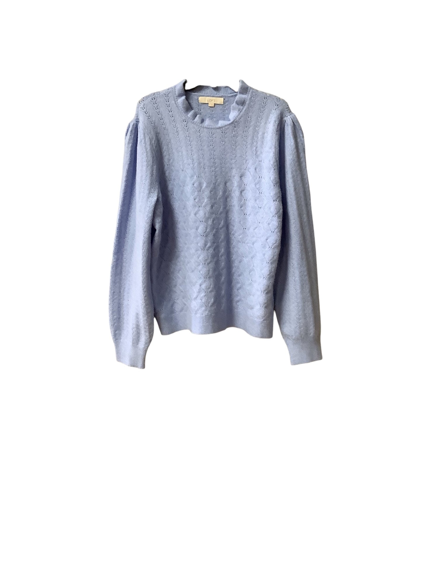 Sweater By Loft In Blue, Size: Xl