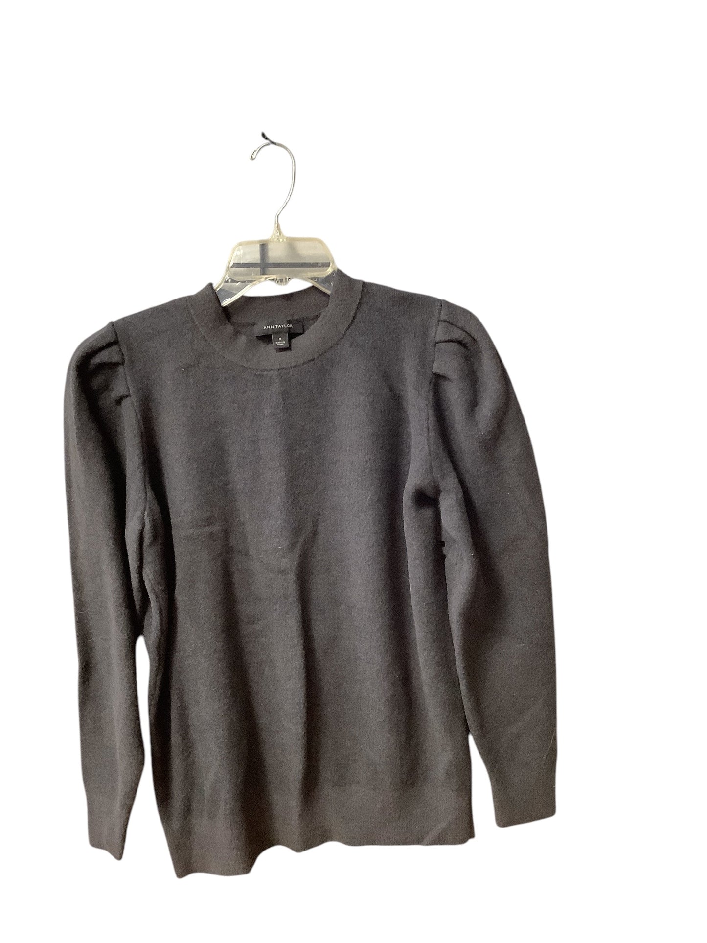 Sweater By Ann Taylor In Grey, Size: M