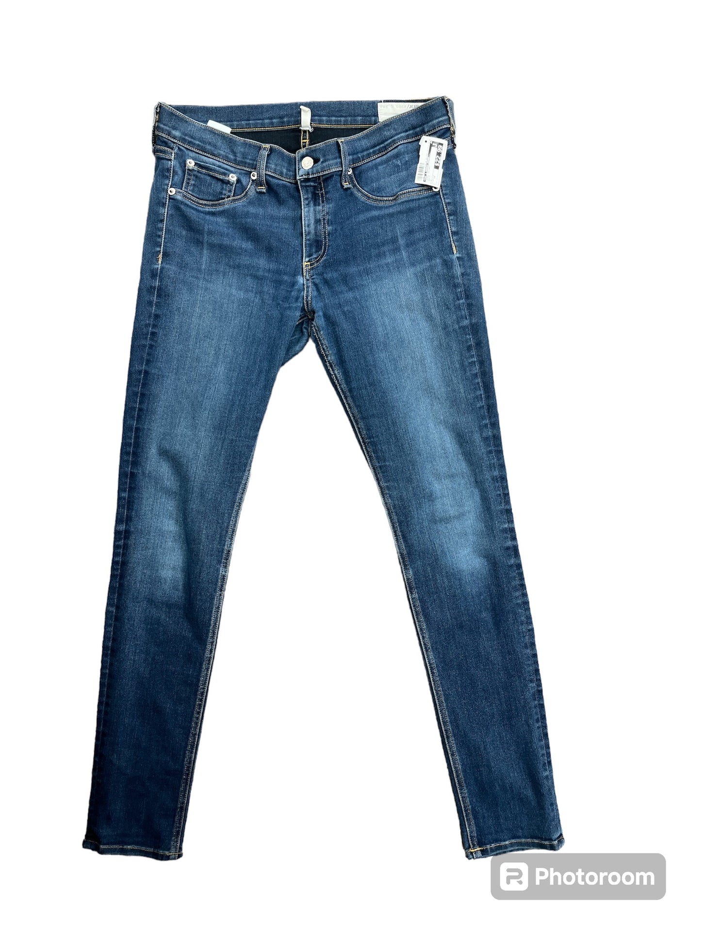 Denim Jeans Skinny Rag & Bones Jeans, Size 12