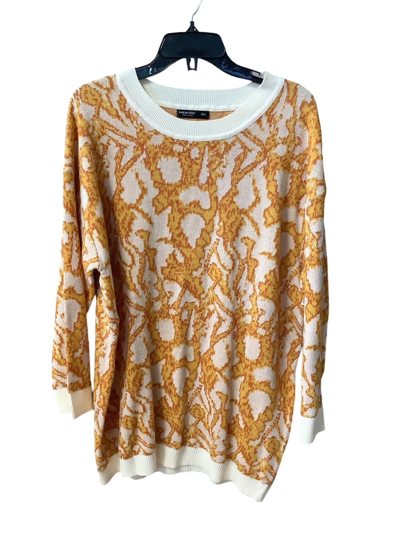 Sweater By Shein In Yellow, Size: 16