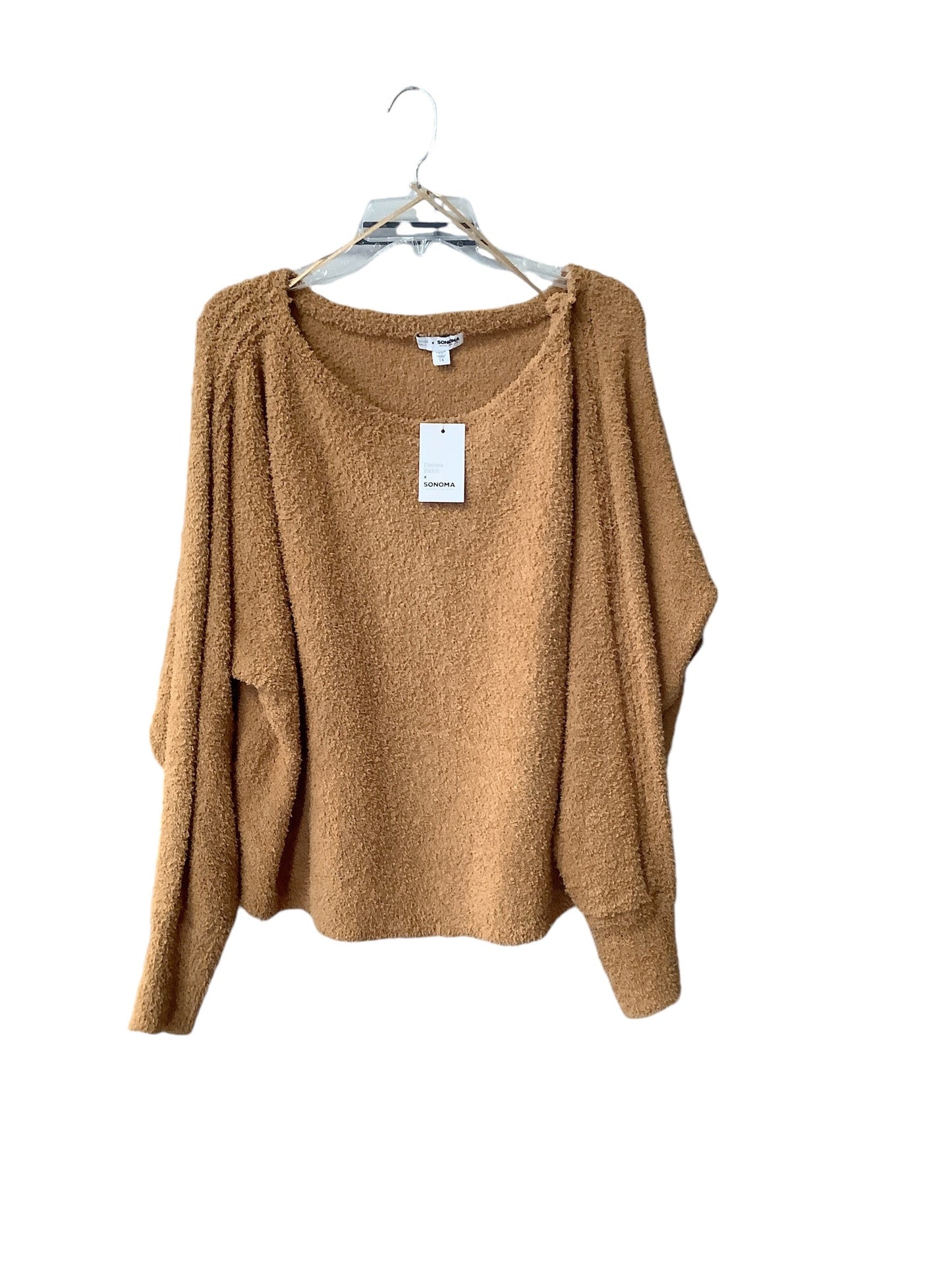 Sweater By Sonoma In Tan, Size: 1x