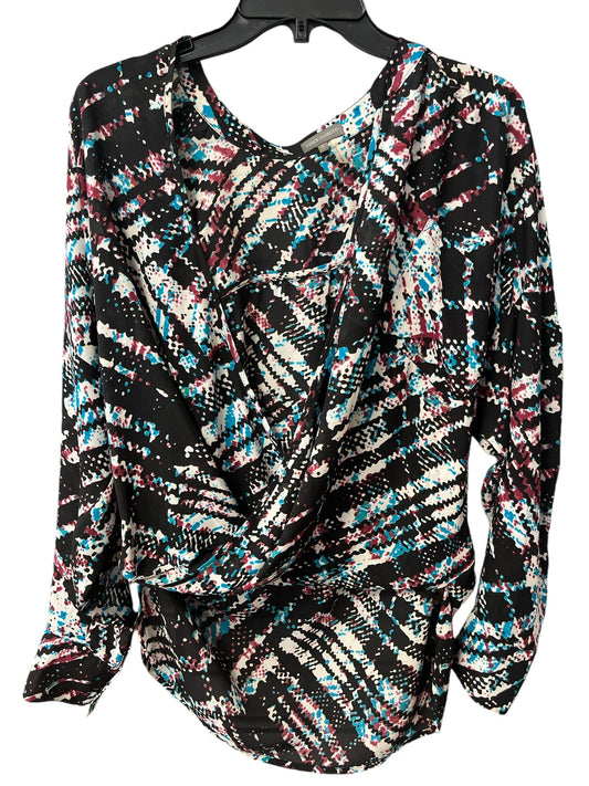 Top Long Sleeve By Vince Camuto In Multi-colored, Size: S