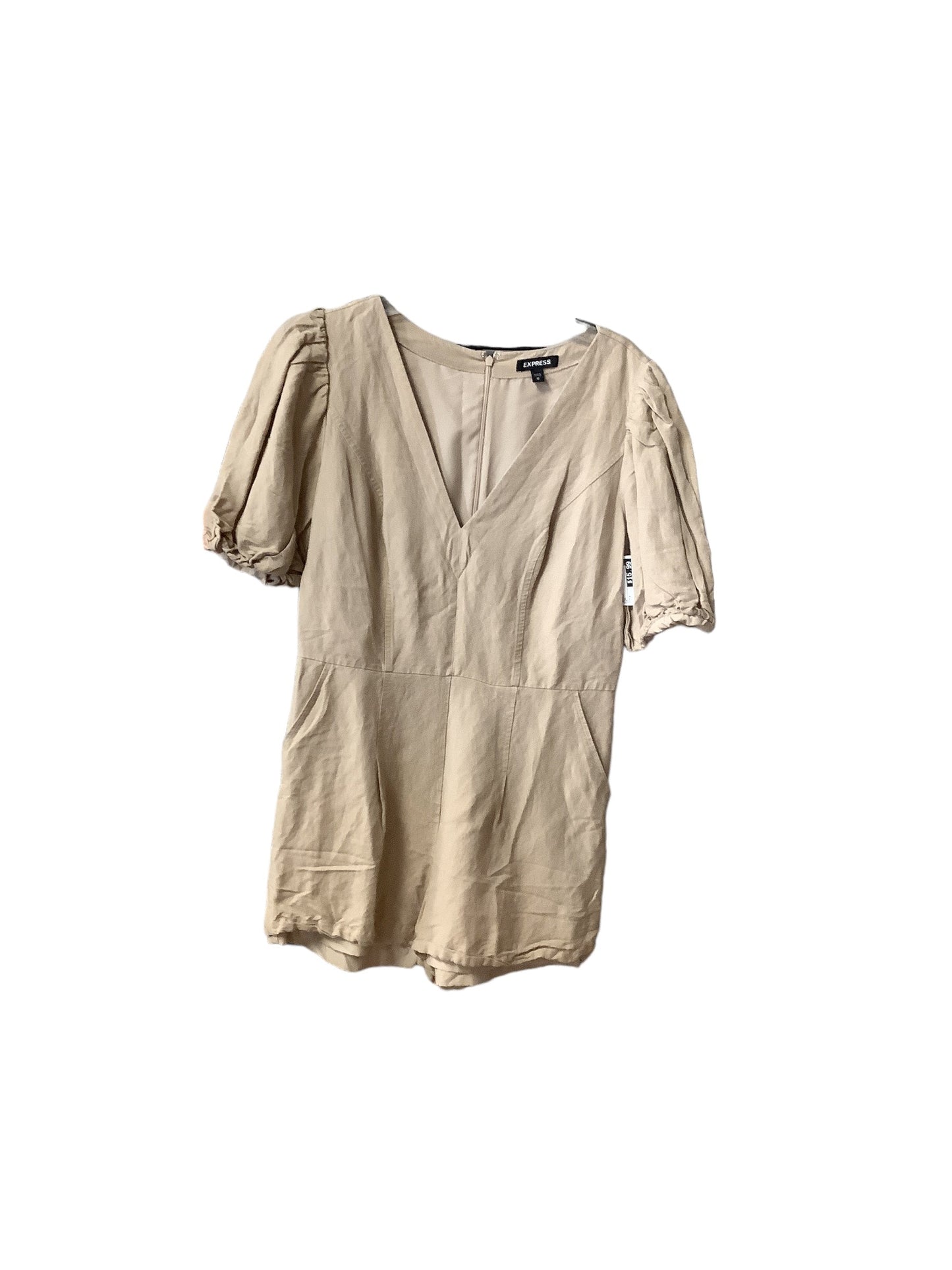 Tan Romper Express, Size M