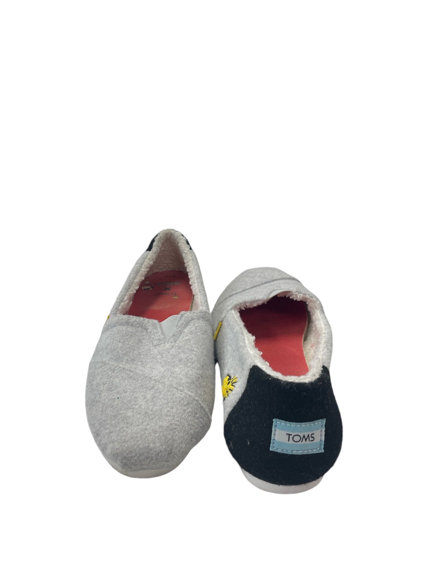 Shoes Flats By Toms In Grey, Size: 7.5