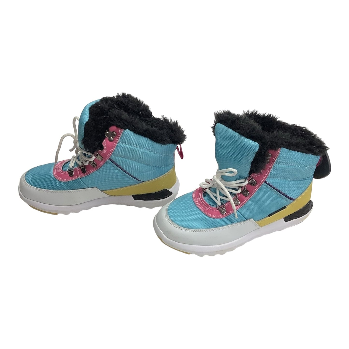 Blue Boots Snow Bearpaw, Size 9