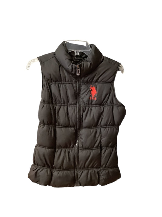 Black Vest Puffer & Quilted Us Polo Assoc, Size M