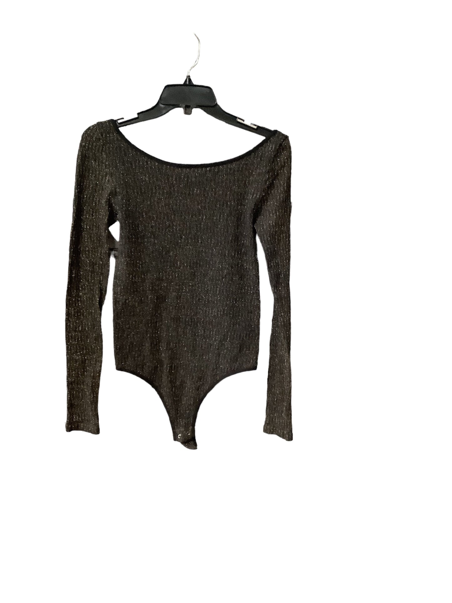 Black & Gold Bodysuit Free People, Size M