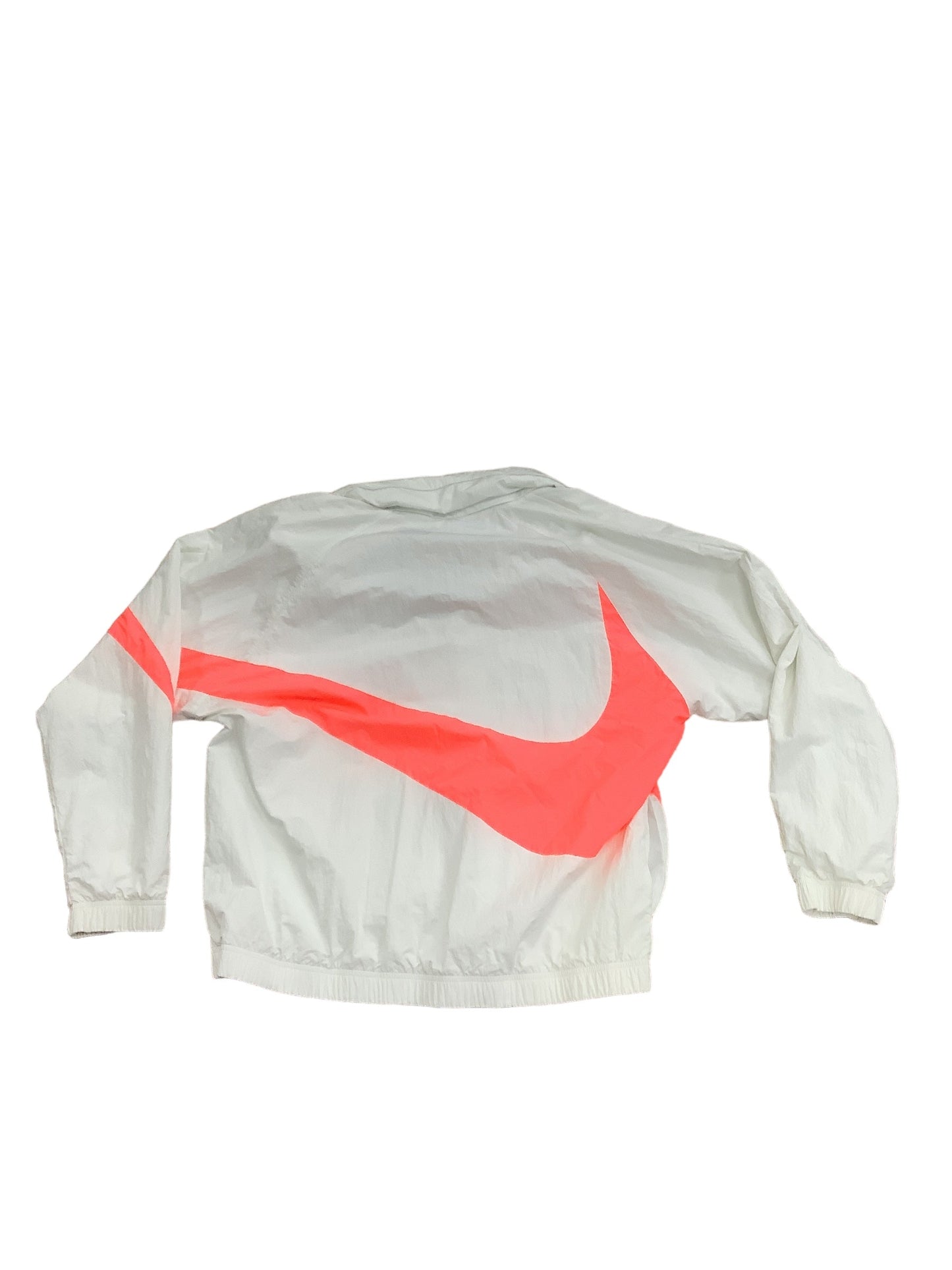 Athletic Jacket By Nike Apparel In Pink, Size: L