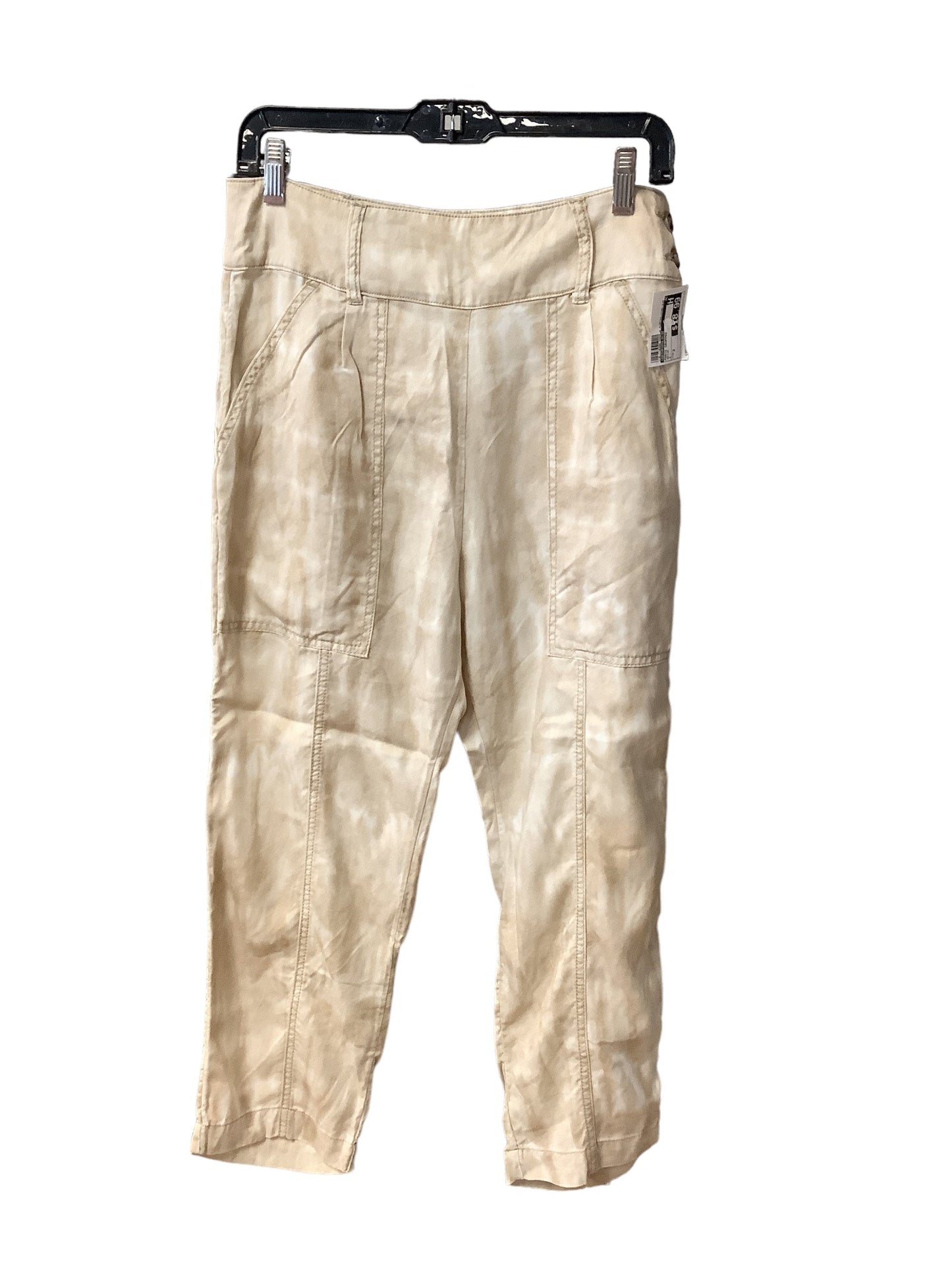 Pants Cropped By Anthropologie In Beige, Size: 2