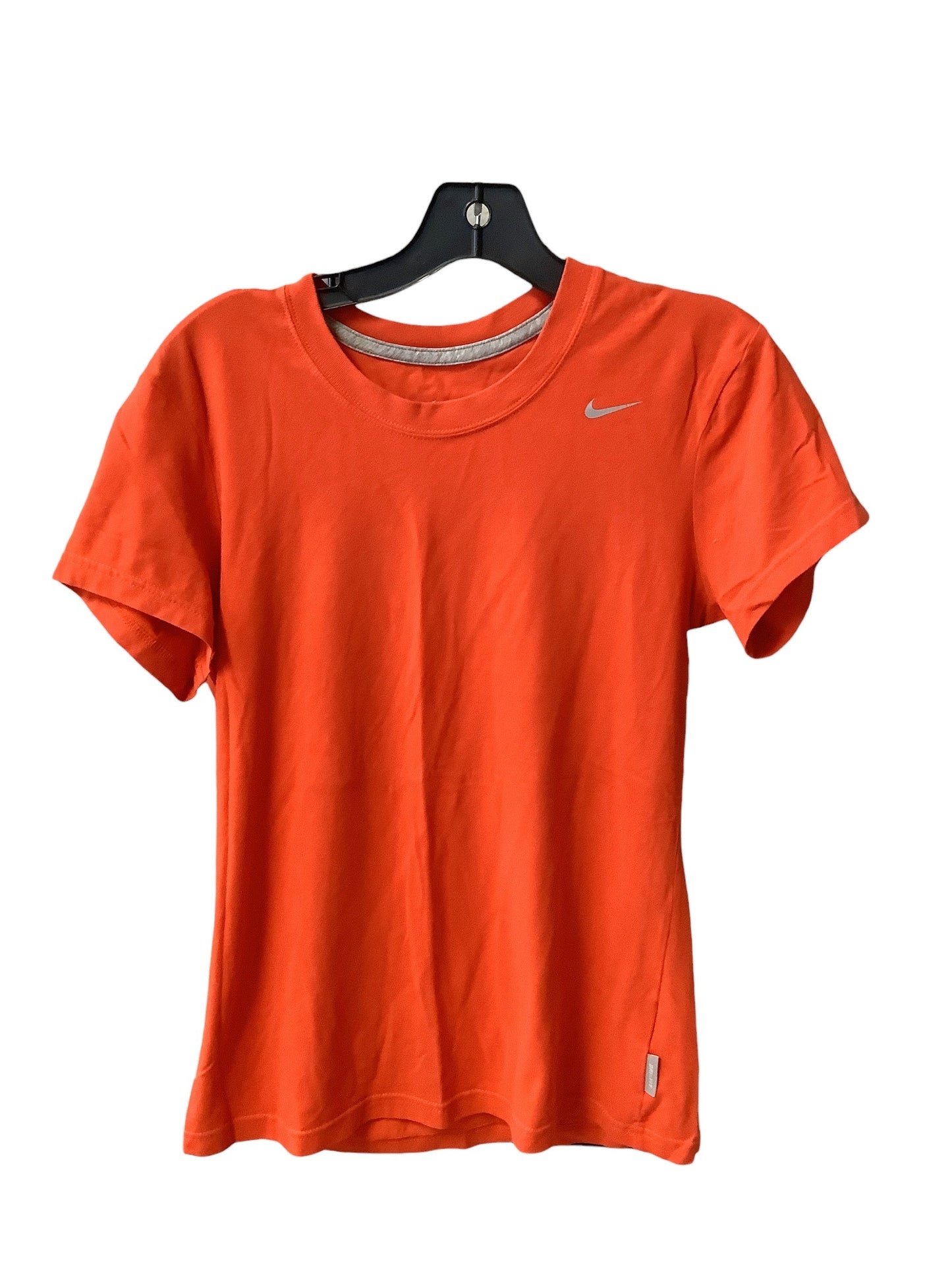 Athletic Top Short Sleeve By Nike Apparel In Red, Size: M