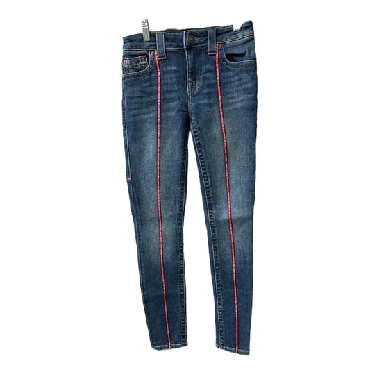 Jeans Straight By True Religion In Blue Denim, Size: 2