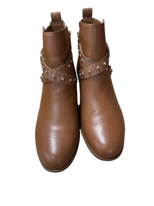 Boots Designer By Michael Kors In Brown, Size: 10