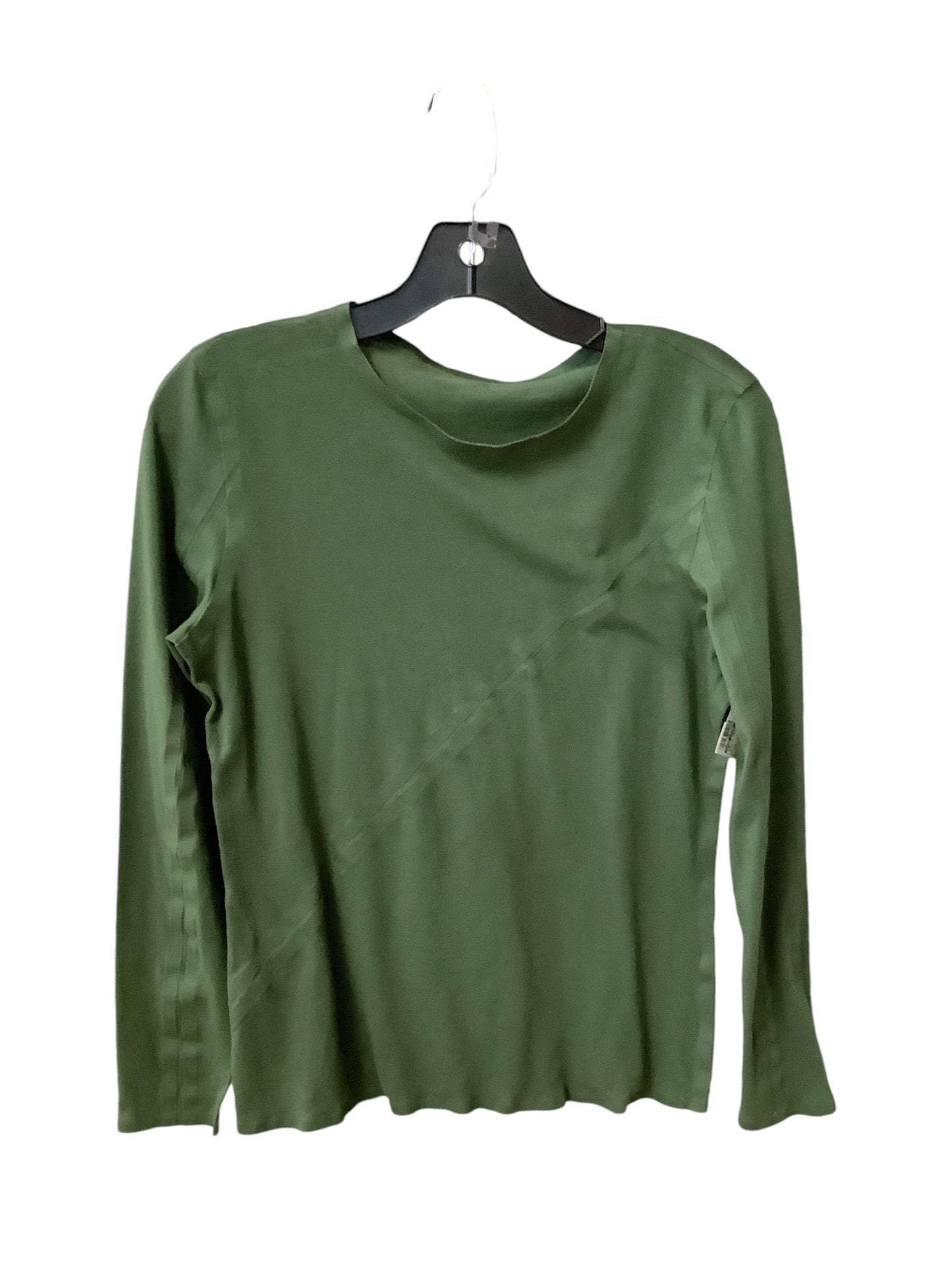 Top Long Sleeve Designer By Kate Spade In Green, Size: S