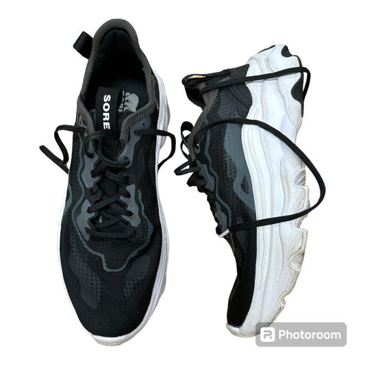 Black Shoes Athletic Sorel, Size 9.5