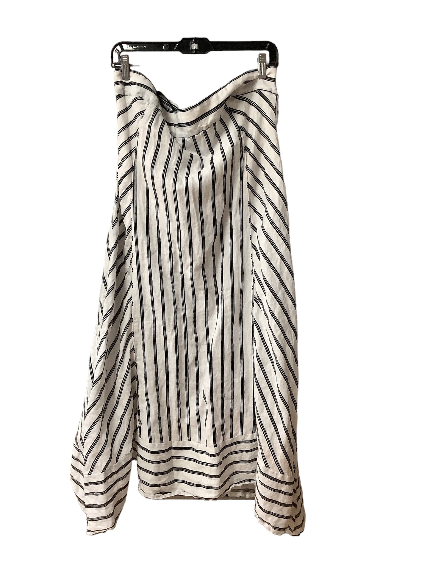 Striped Pattern Dress Casual Midi Dkny, Size L