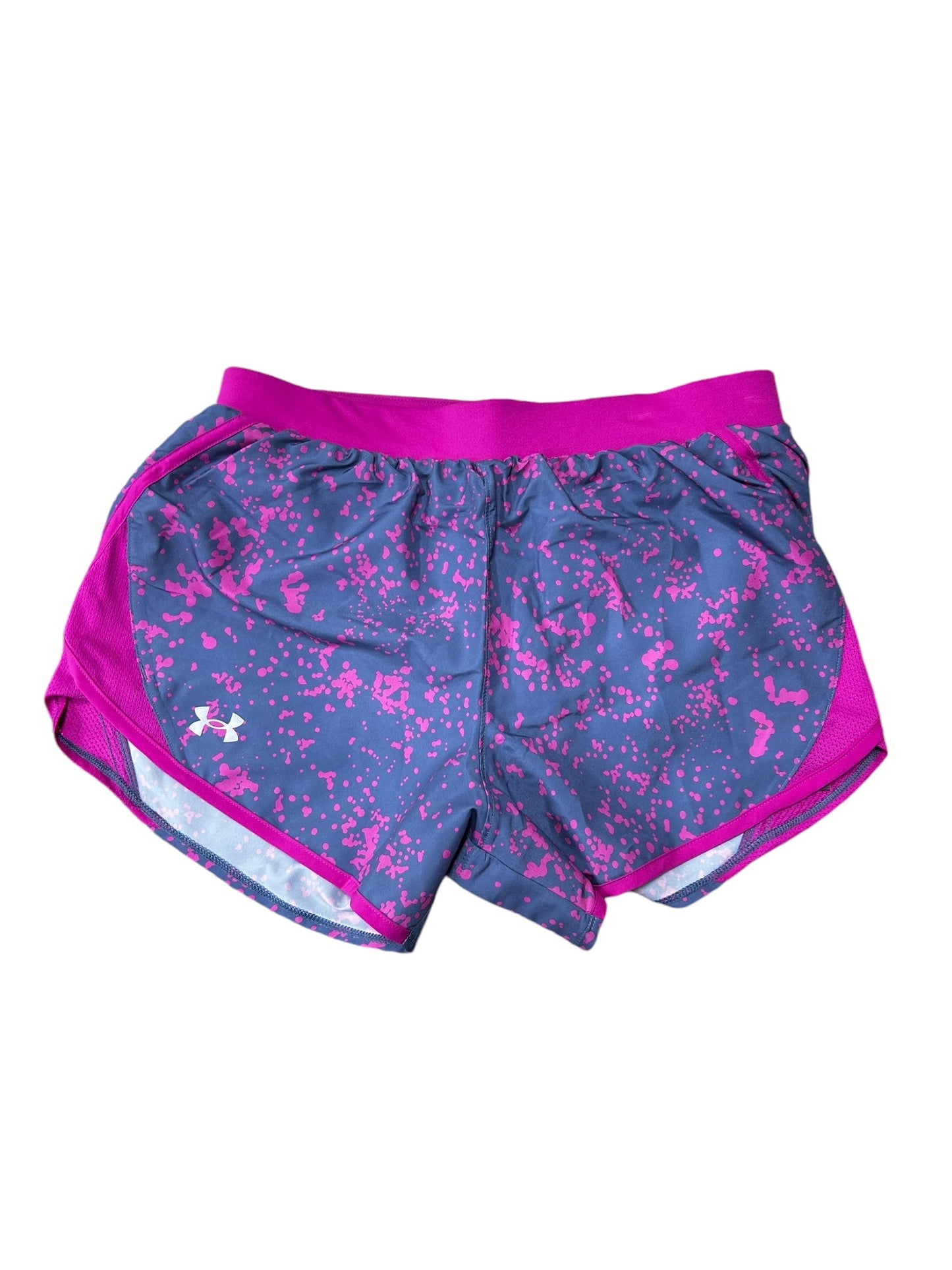 Athletic Shorts By Under Armour In Silver, Size: S