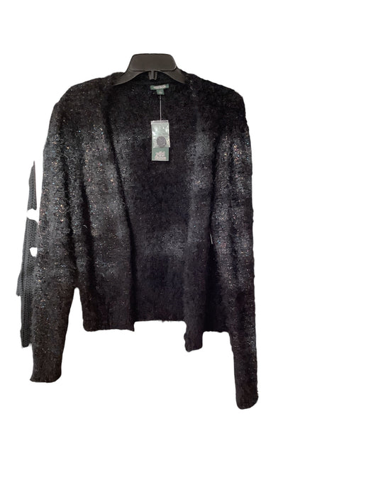 Sweater Cardigan By Wild Fable In Black, Size: L