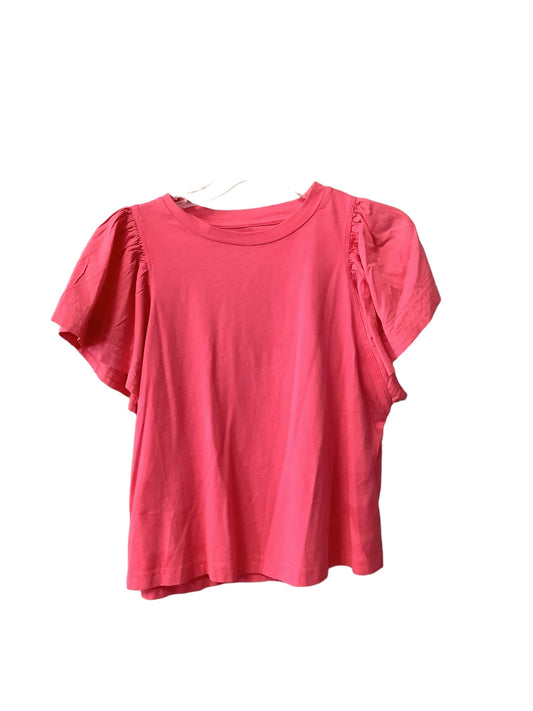 Pink Top Short Sleeve Basic Old Navy, Size M