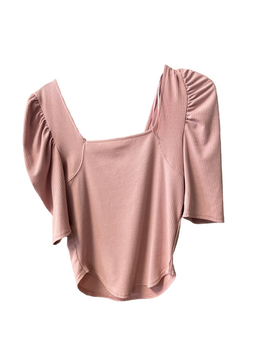 Top Short Sleeve By We The Free In Pink, Size: M