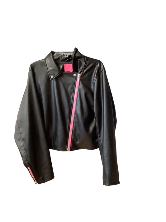 Jacket Moto By Betsey Johnson  Size: 26