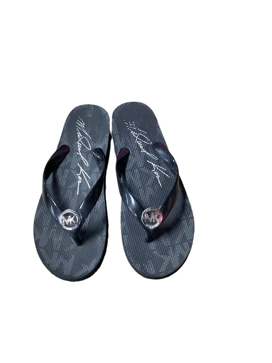 Black Sandals Designer Michael By Michael Kors, Size 8