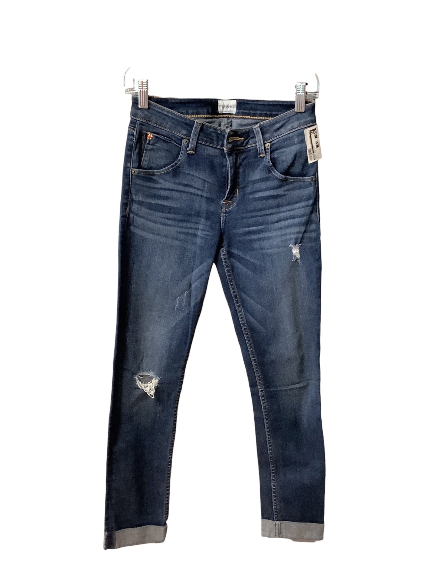 Jeans Designer By Hudson In Blue Denim, Size: 2