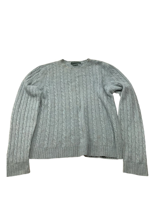 Sweater By Lauren By Ralph Lauren In Blue, Size: L