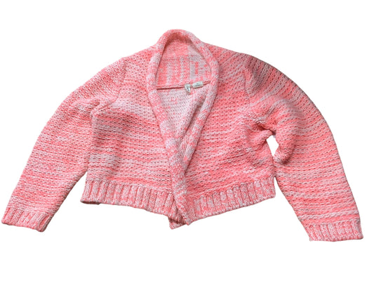 Sweater Cardigan By Moth In Pink, Size: M