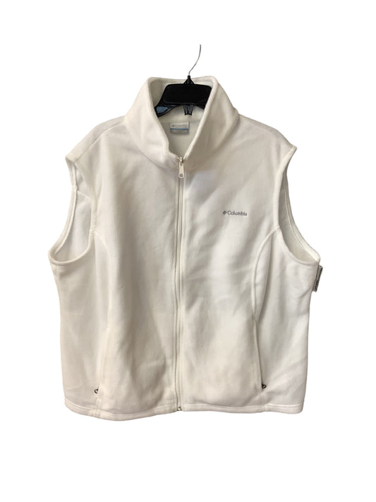 Vest Fleece By Columbia In White, Size: 3x