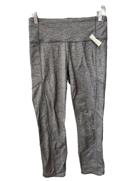 Athletic Leggings By Athleta In Grey, Size: M