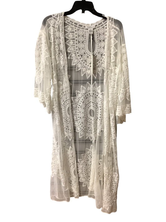 Kimono By Rachel Zoe In White, Size: Osfm