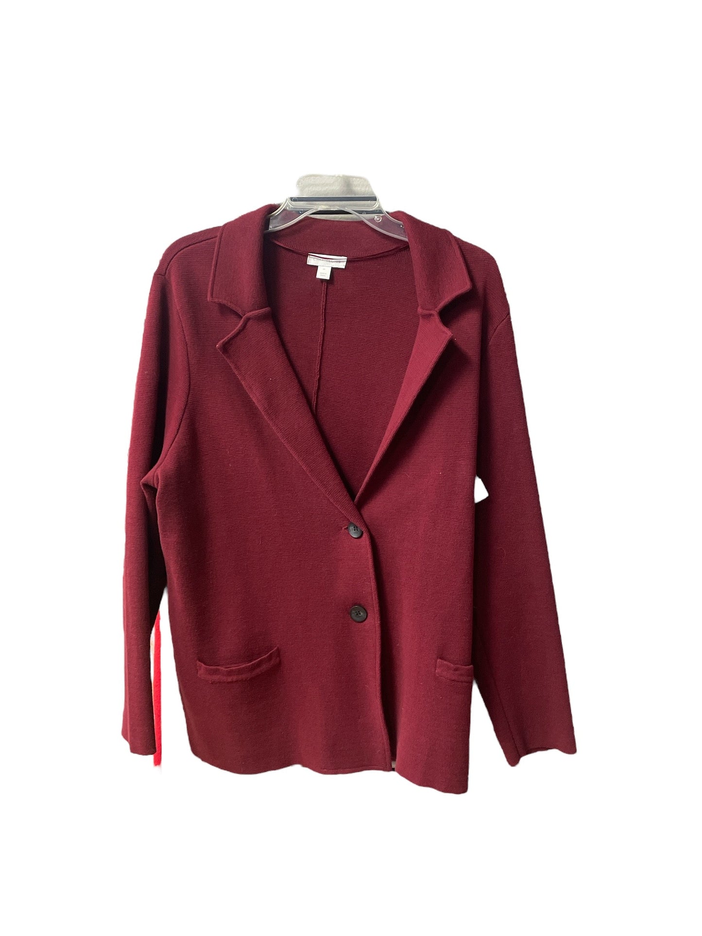 Blazer By Charter Club In Red, Size: Xl