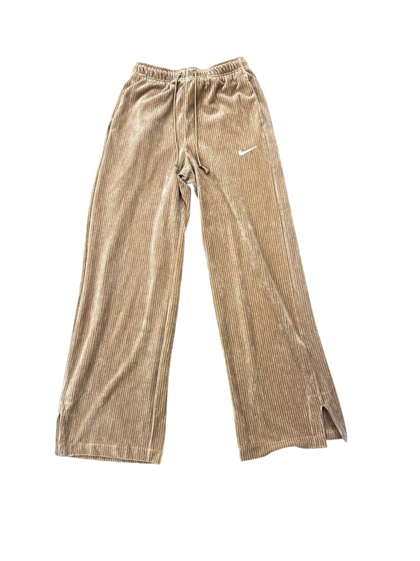 Athletic Pants By Nike Apparel In Brown, Size: S