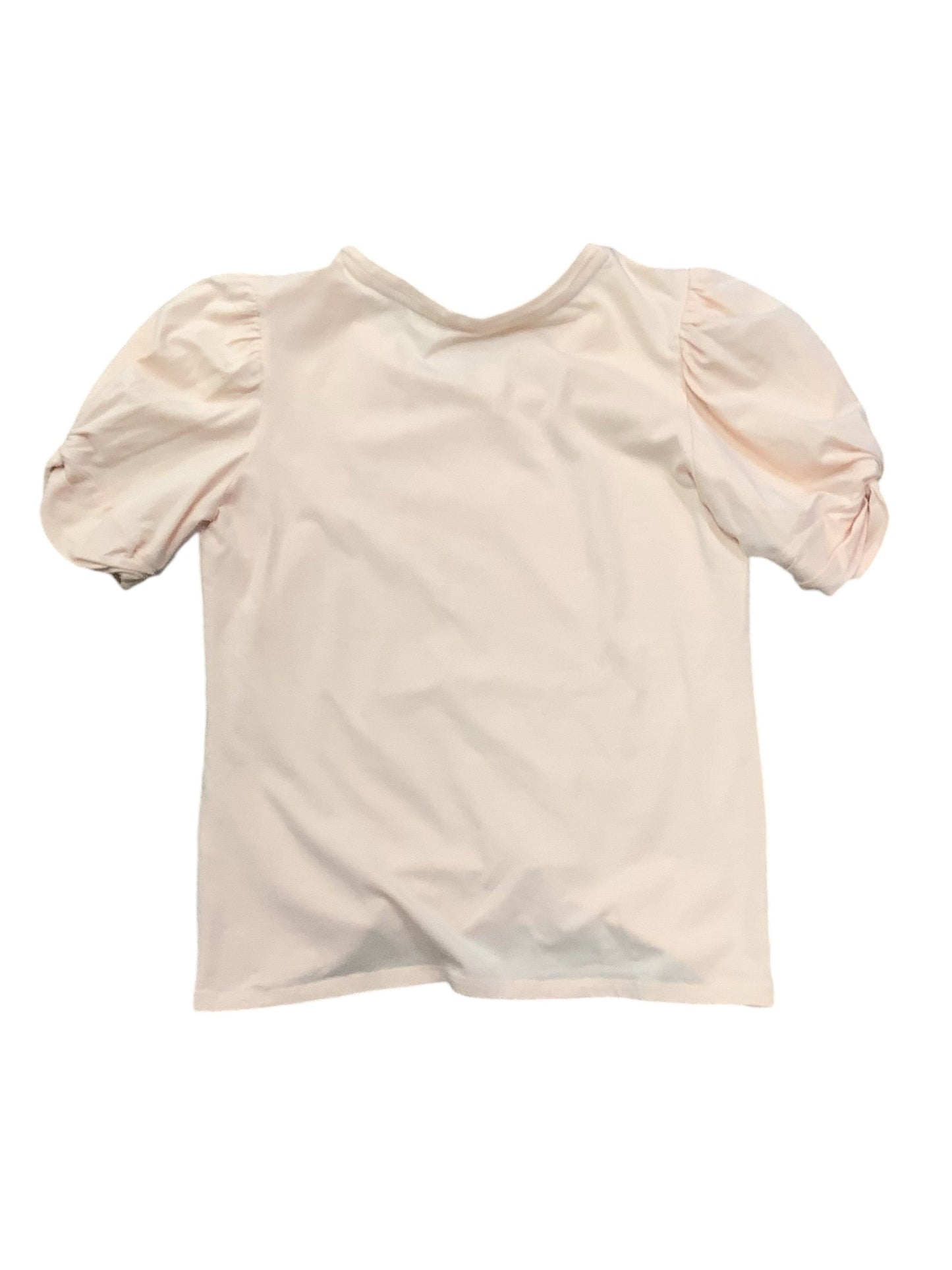 Top Short Sleeve By Karl Lagerfeld In Pink, Size: S