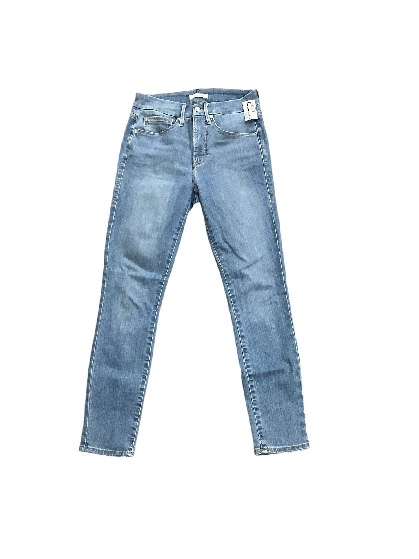 Jeans Skinny By Good American In Blue Denim, Size: 4