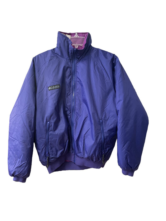 Coat Puffer & Quilted By Columbia In Purple, Size: M