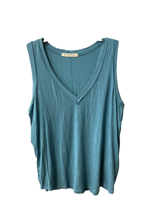 Top Sleeveless By We The Free In Blue, Size: L