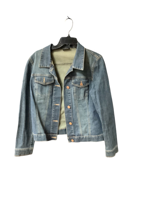 Jacket Denim By New York And Co In Blue Denim, Size: M