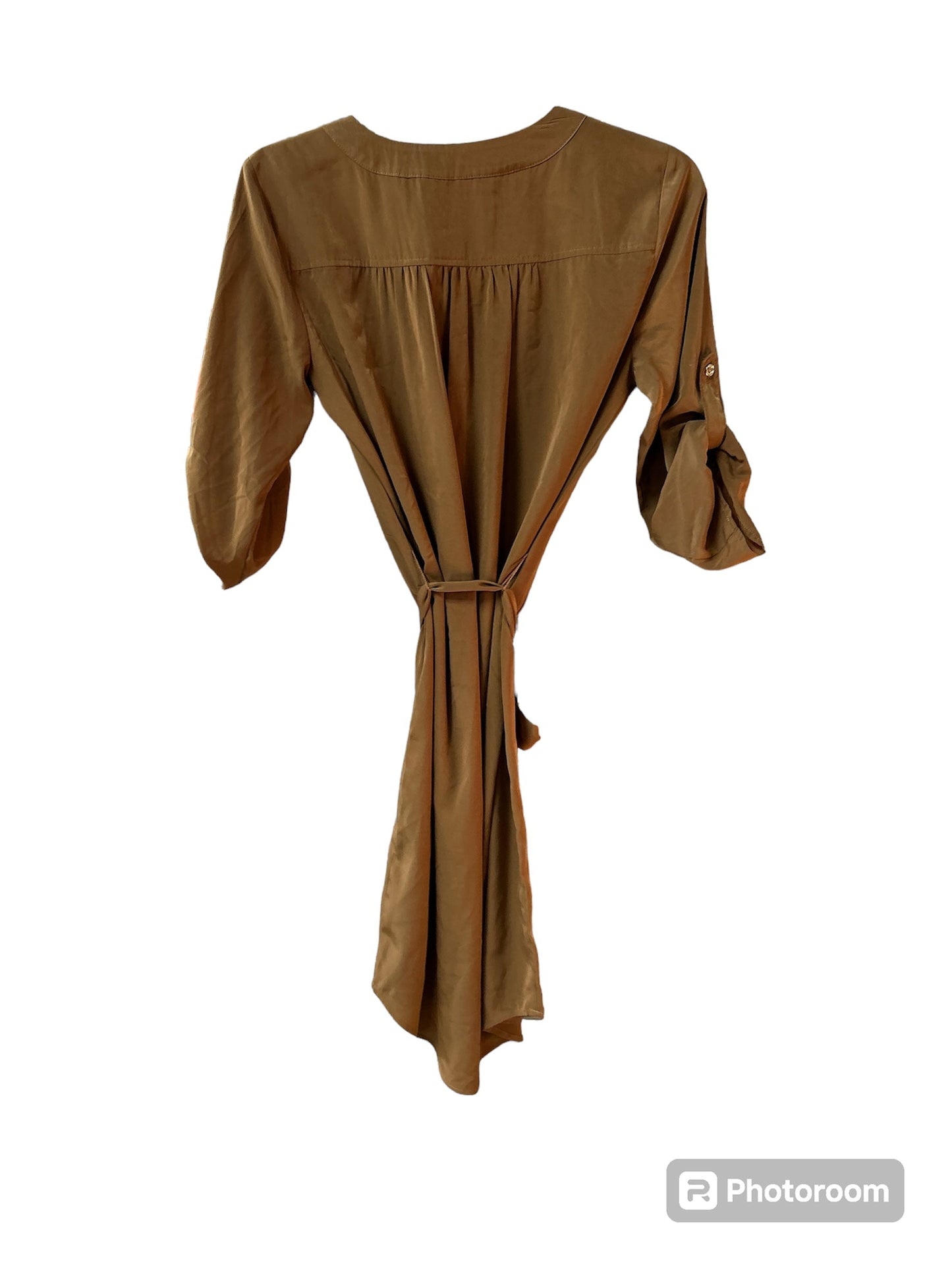 Brown Dress Designer Michael By Michael Kors, Size S