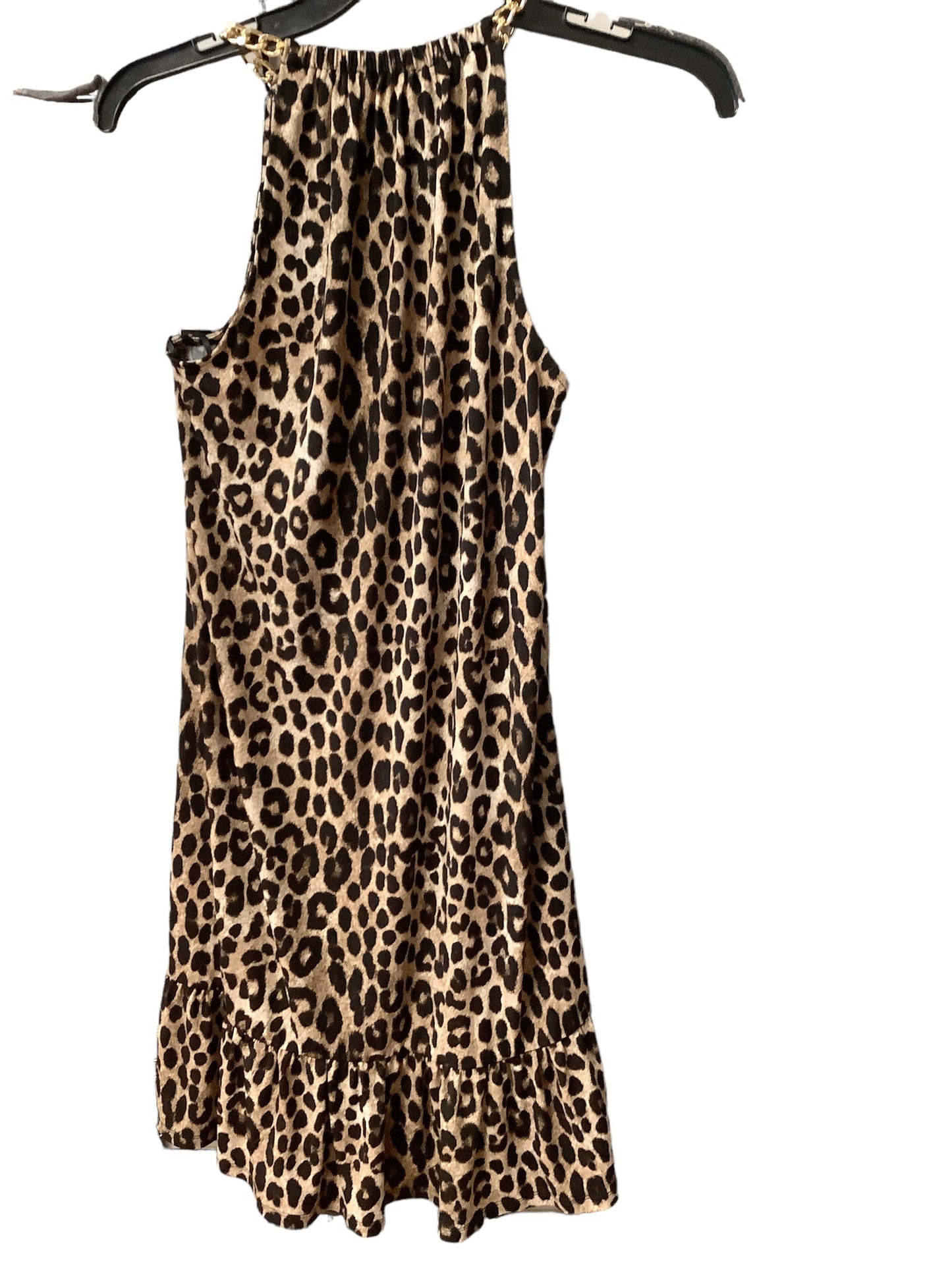 Brown Dress Designer Michael By Michael Kors, Size 6