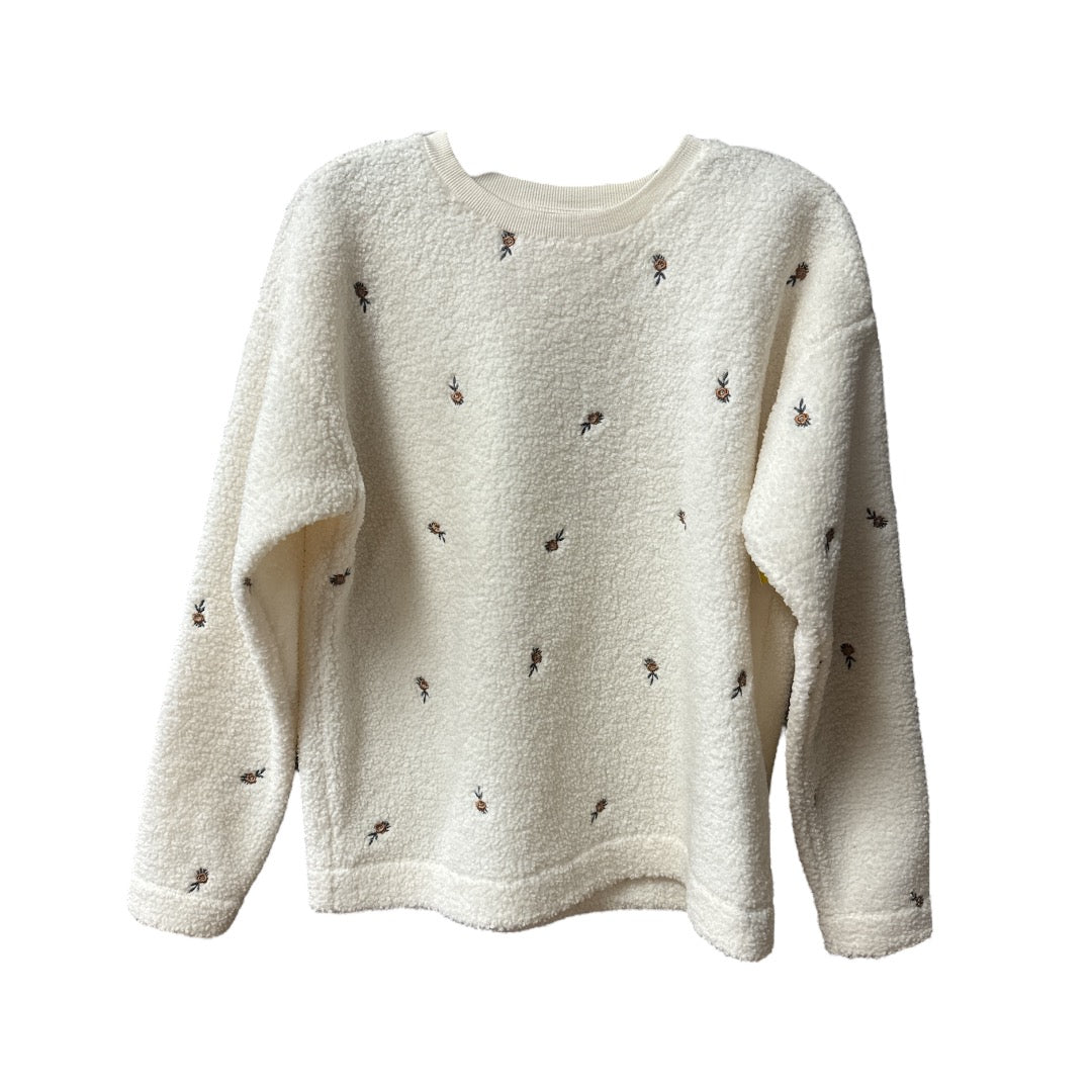 Sweater By Loft In White, Size: S