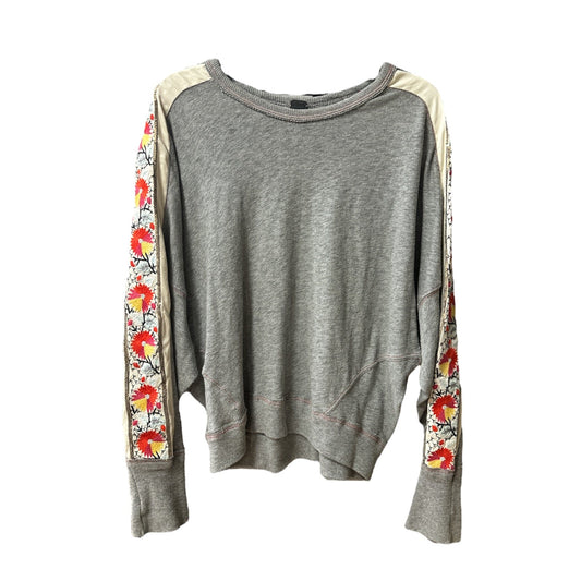 Top Long Sleeve Basic By We The Free In Grey, Size: M